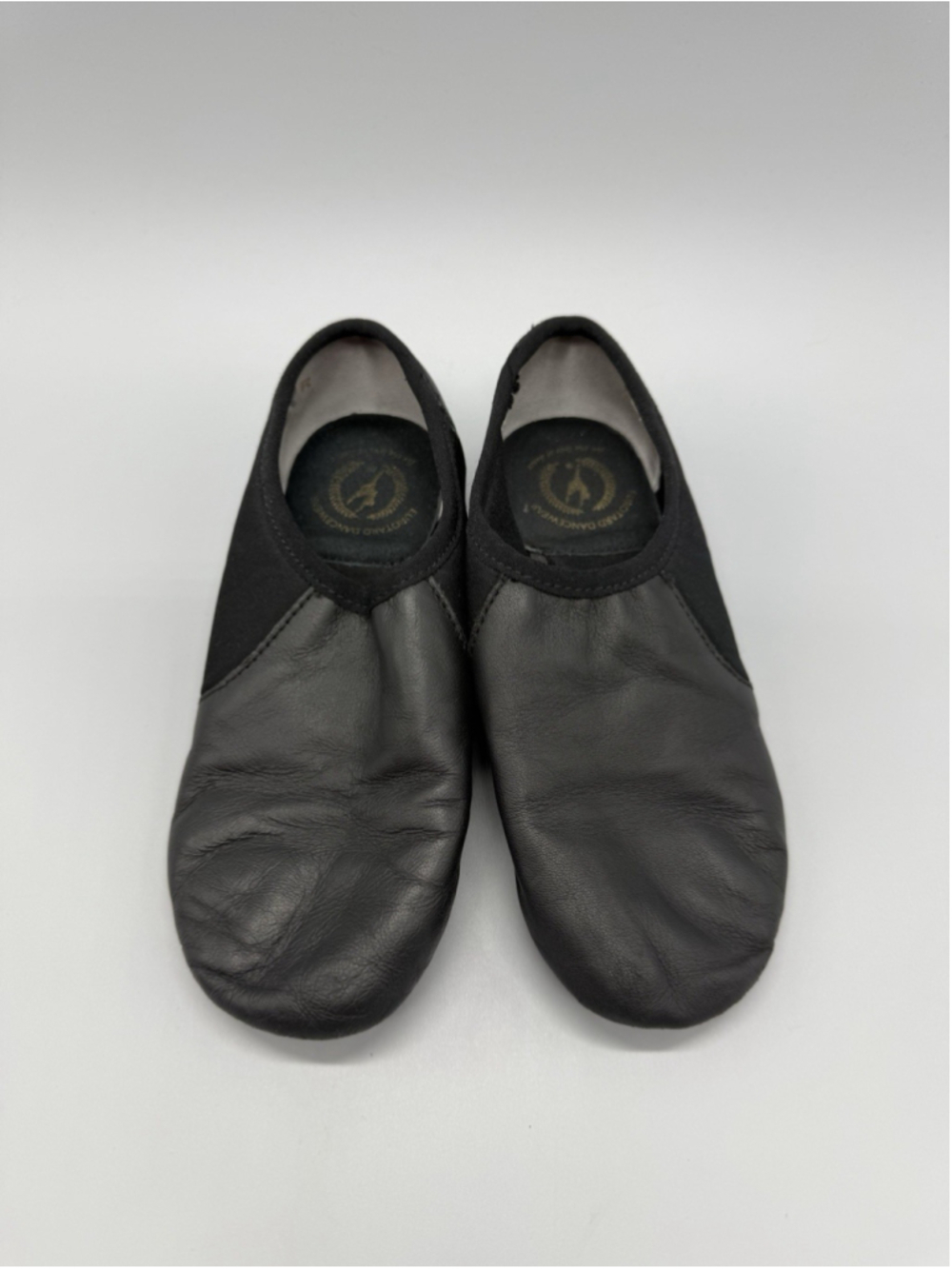 Eurotard Dancewear Leather Slip On Jazz Shoes Size 3 - Picture 3 of 11